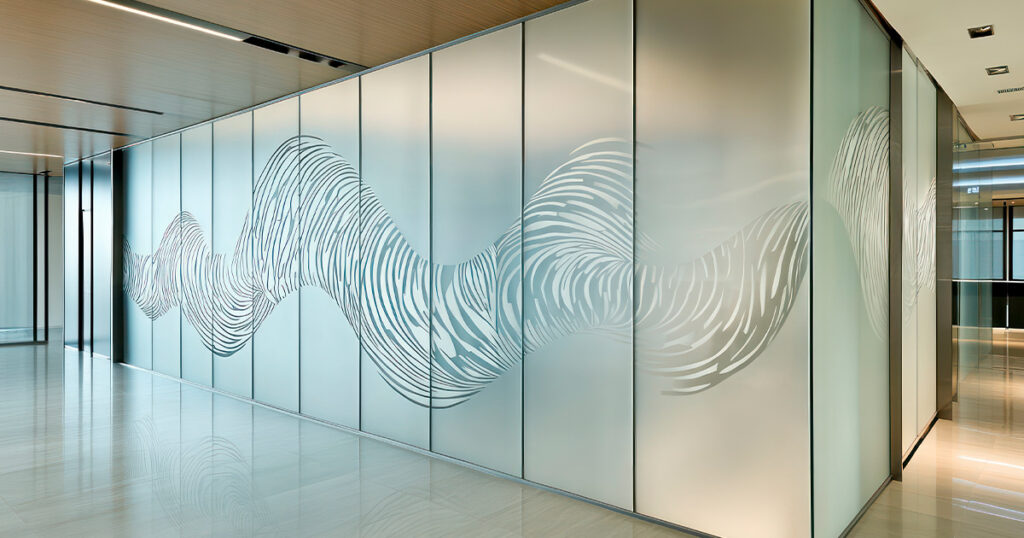 vidro serigrafado
